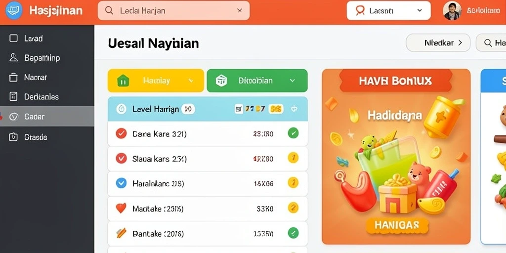 Antarmuka 66KBET yang menarik dan mudah digunakan.