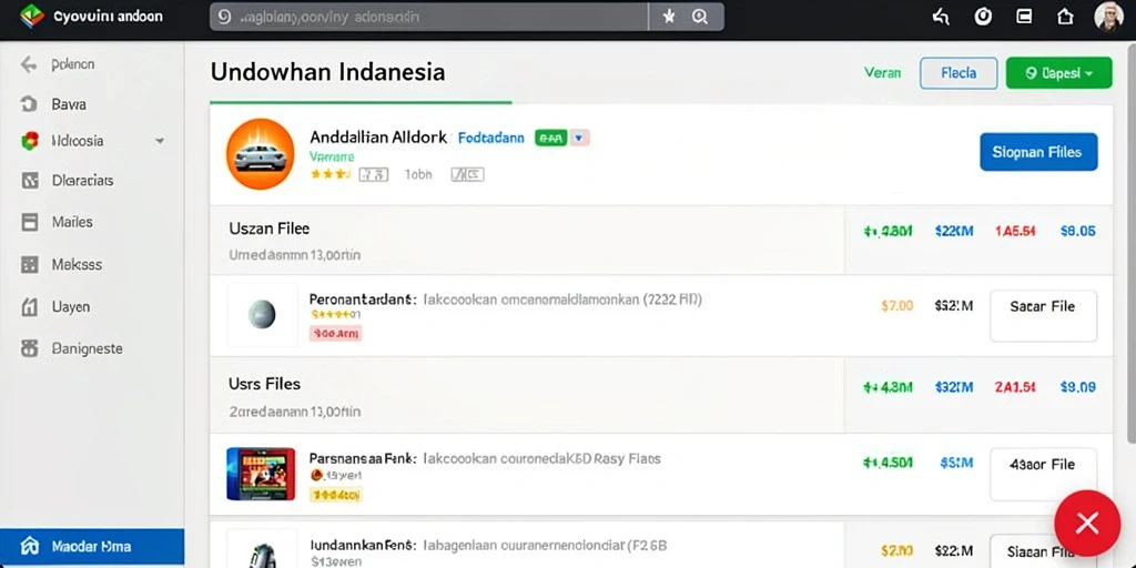 Tampilan antarmuka pengguna yang intuitif.