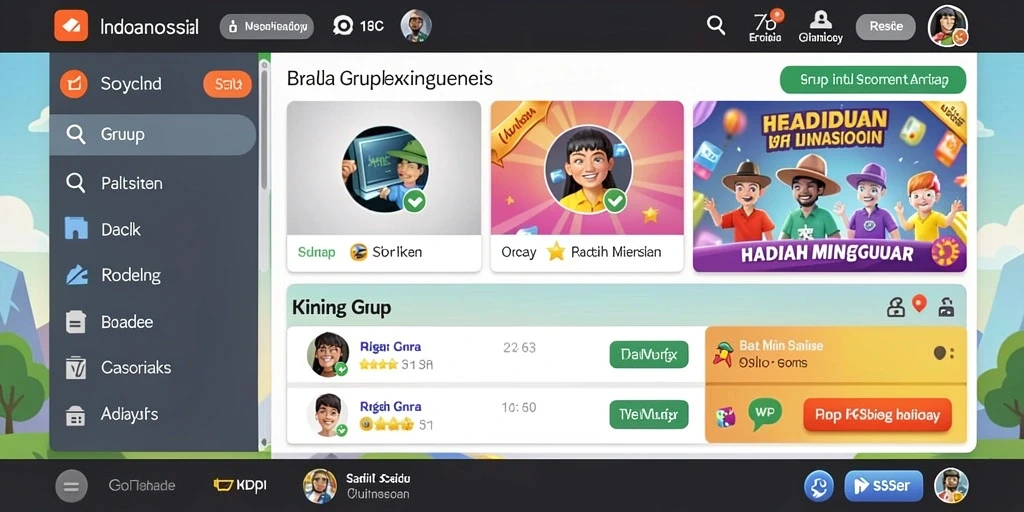 Tampilan antarmuka yang user-friendly dan menarik.