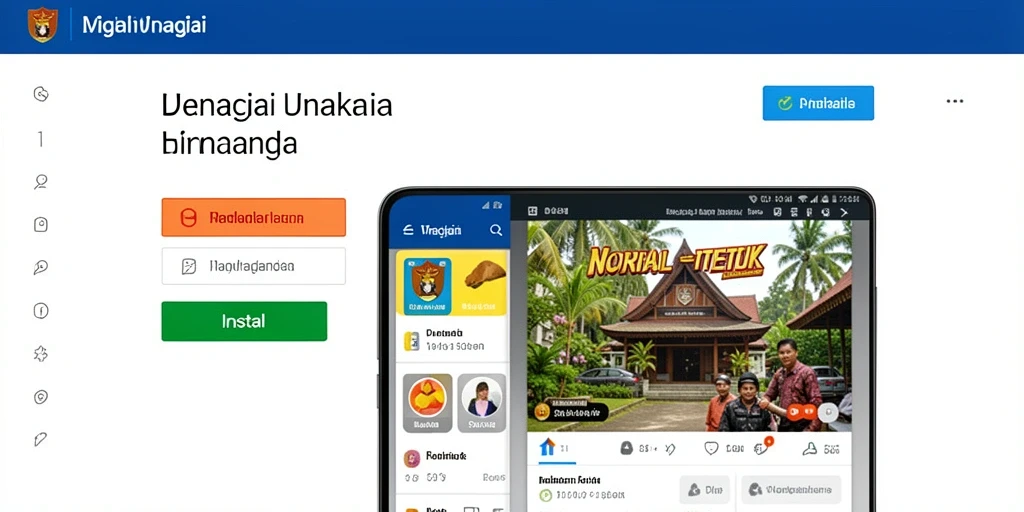 Tampilan utama GOBETASIA yang menawan dan ramah pengguna.