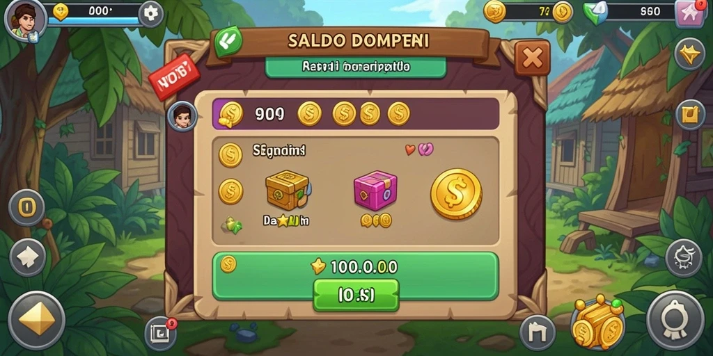 Tampilan antarmuka yang sederhana dan menarik.
