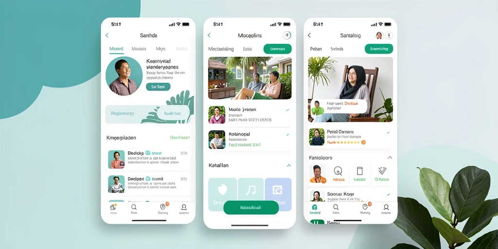 Tampilan antarmuka yang user-friendly dan menarik.