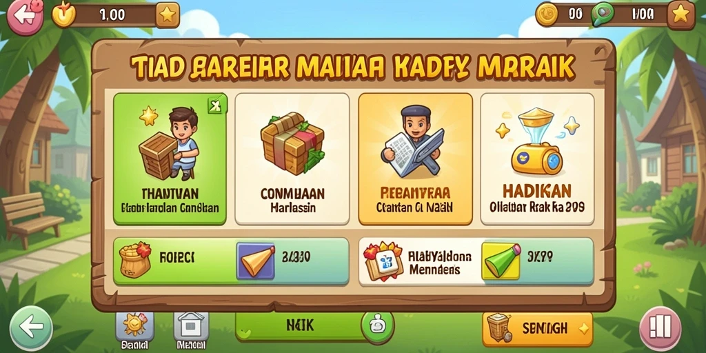 Tampilan awal permainan POPOTOGEL yang menarik.