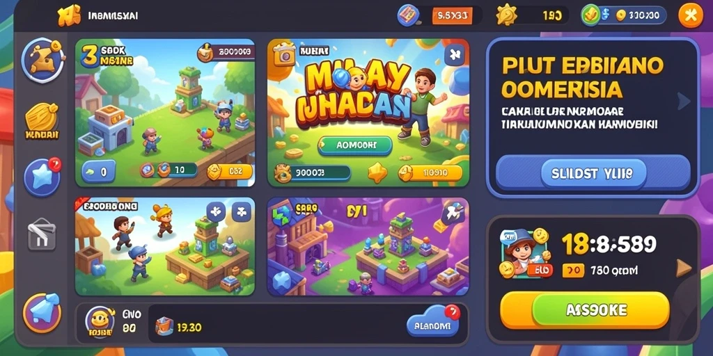 Tampilan antarmuka yang menarik dan user-friendly.
