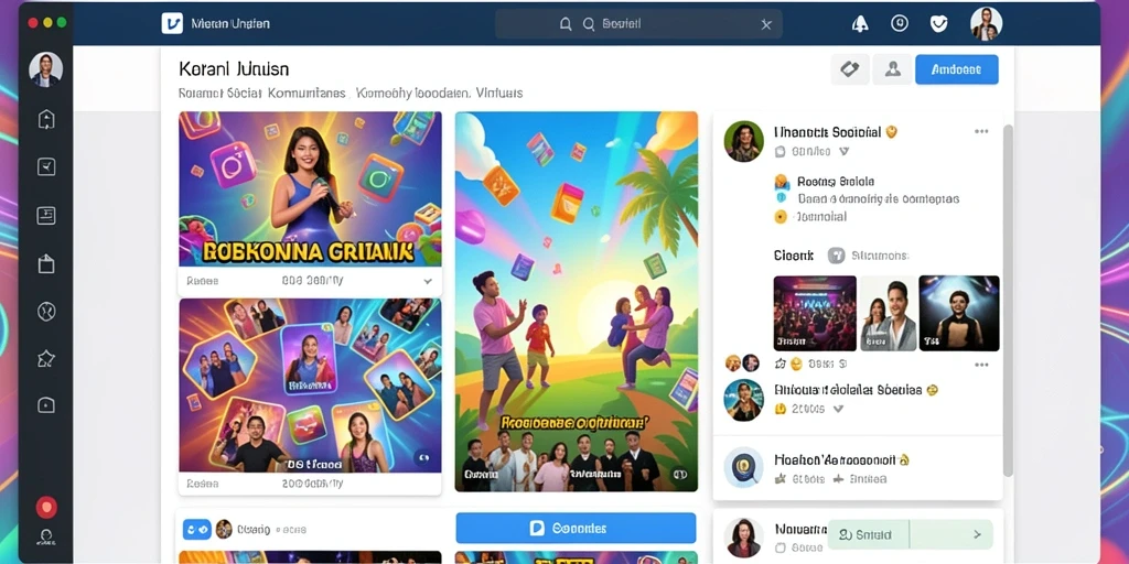 Tampilan menarik dengan berbagai tema spin.