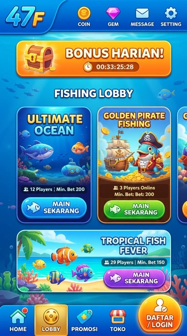Cuplikan layar menu unduhan 47f untuk perangkat Android